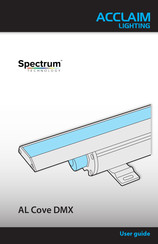 Acclaim Lighting Spectrum AL Cove DMX User Manual