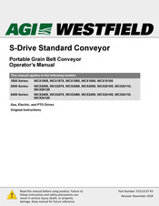 AGI WESTFIELD WCX2475 Operator's Manual
