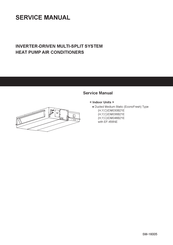 York CIDM036B21E Service Manual