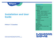 Millipore Sigma Pellicon 3 Cassettes Installation And User Manual