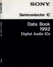 Sony CXD2701Q Data Book