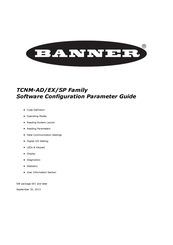 Banner TCNM-AD Series Parameter Manual