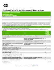 HP V214a Disassembly Instructions Manual