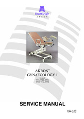 Huntleigh AKRON GYNAECOLOGY 1 Series Service Manual