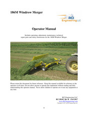 RCI 186M Operator's Manual