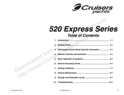 Cruisers Yachts 520 Express Series Owner's Manual