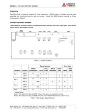 Arbiter Systems 1201B/C Setup Manual
