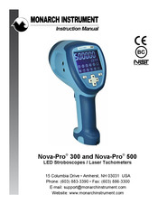 MONARCH INSTRUMENT Nova-Pro 300 Instruction Manual