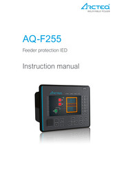 Arcteq AQ-F255 Instruction Manual