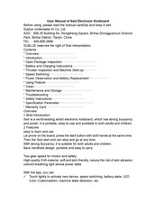 Sublue Swii User Manual