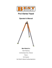 Best Hoist Pro-3 Series Operator's Manual