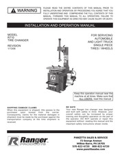 Ranger Products R710 Installation And Operation Manual