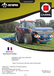 CARRE OCTOPUS Manual