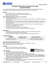 Larson Electronics GVP-48-2L-LED-G3 Instruction Manual