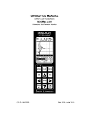 DAKOTA ULTRASONICS MiniMax v2.0 Operation Manual