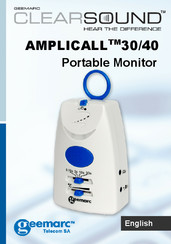 Geemarc ClearSound AMPLICALL 30 User Manual