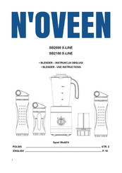 N'oveen SB2100 X-LINE Use Instructions