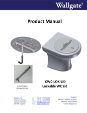 Wallgate CWC-LOK-LID Product Manual
