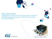 ST FP-SNS-6LPNODE1 Quick Start Manual