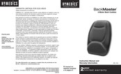 HoMedics BackMaster BK-150 Instruction Manual And  Warranty Information