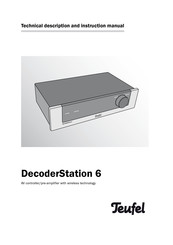 Teufel DecoderStation 6 Technical Description And Instruction Manual