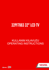 VESTEL 32PF7883 Operating Instructions Manual