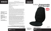 HoMedics BKP-300-2 Instruction Manual And  Warranty Information
