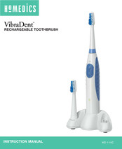HoMedics VibraDent HD-110C Instruction Manual