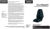 HoMedics BackExpert LSS-7H Instruction Manual And  Warranty Information