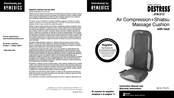 HoMedics DESTRESS MCS-775HTL Instruction Manual And  Warranty Information