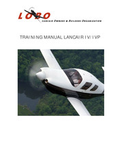 Lancair IV Training Manual