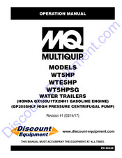 MULTIQUIP WTE5HP Operation Manual