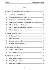 Creator C200 Instruction Manual