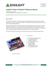 Digilent chipKIT Basic I/O Shield Reference Manual