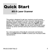 ESP MS-9 Quick Start Manual