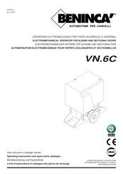 Beninca VN.6C Operating Instructions And Spare Parts Catalogue
