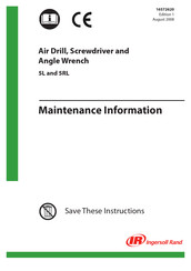 Ingersoll Rand 5RL Maintenance Information