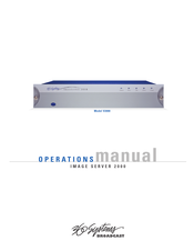 360 Systems V2000-120 Operation Manual