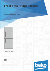 Beko CFP1675W Instructions Of Use