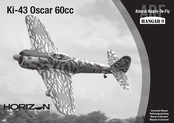 Horizon Hobby Hangar 9 Ki-43 Oscar 60cc Instruction Manual