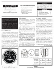 Siemens VDO Installation And Operation Instructions Manual