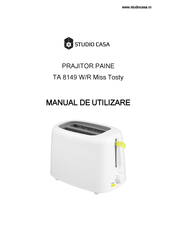 Studio Casa TA 8149 W/R Miss Tosty Instruction Manual