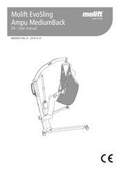 Etac Molift EvoSling Ampu MediumBack User Manual