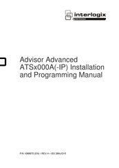 Interlogix Advisor Advanced ATS 000A-IP Series Installation And Programming Manual