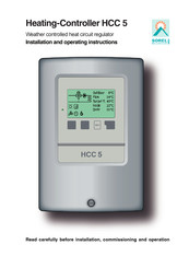 Sorel HCC 5 Installation And Operating Instructions Manual