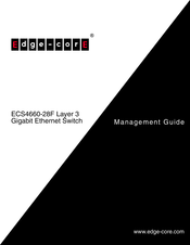Edge-Core ECS4660-28F Management Manual
