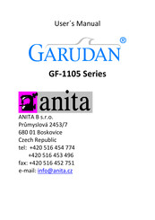 Anita Garudan GF-1105 Series User Manual