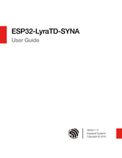 Espressif Systems ESP32-LyraTD-SYNA User Manual