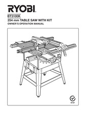 Ryobi BT3100K Owner's Operation Manual