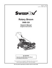 SweepEx SWB-320 Owner's Manual